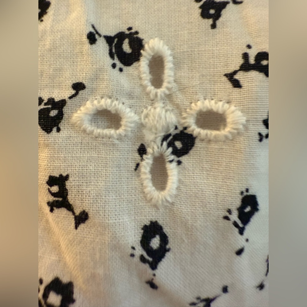 Ann Taylor‎ Loft Floral Dress in White - Size 6. - Picture 6 of 8